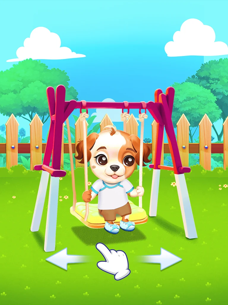 Newborn puppy babyshower screenshot